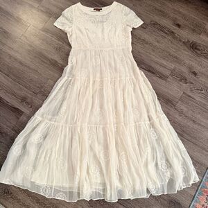 Payal Pratap Embroidered Lera Maxi Dress